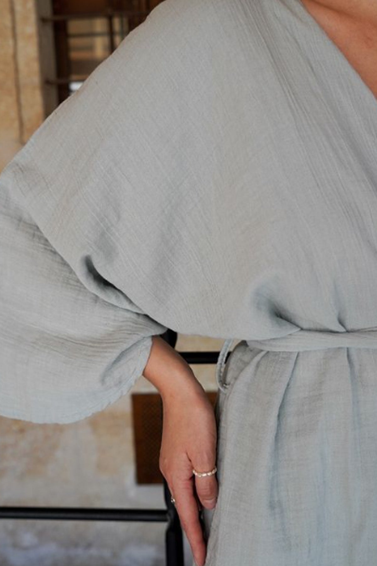 Opia Müslin TENCEL™ Lyocell Kimono