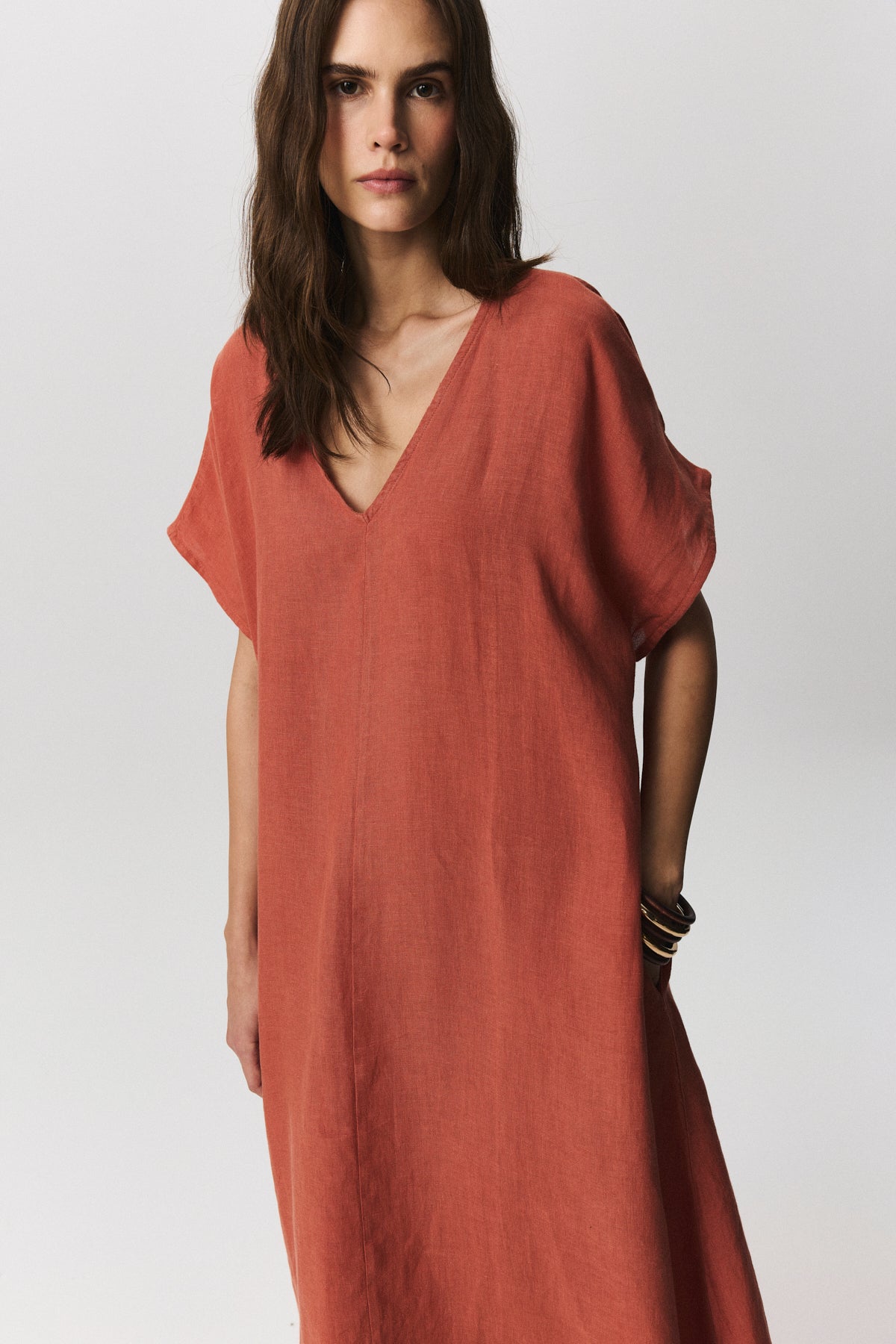 Livia Keten Elbise